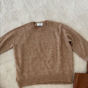 Old Navy Tan Crew Neck Sweater